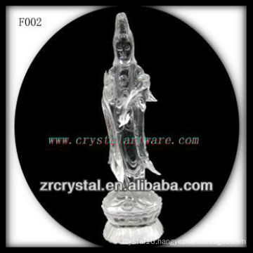 K9 Crystal Hand Sculpted Goddess of Mercy